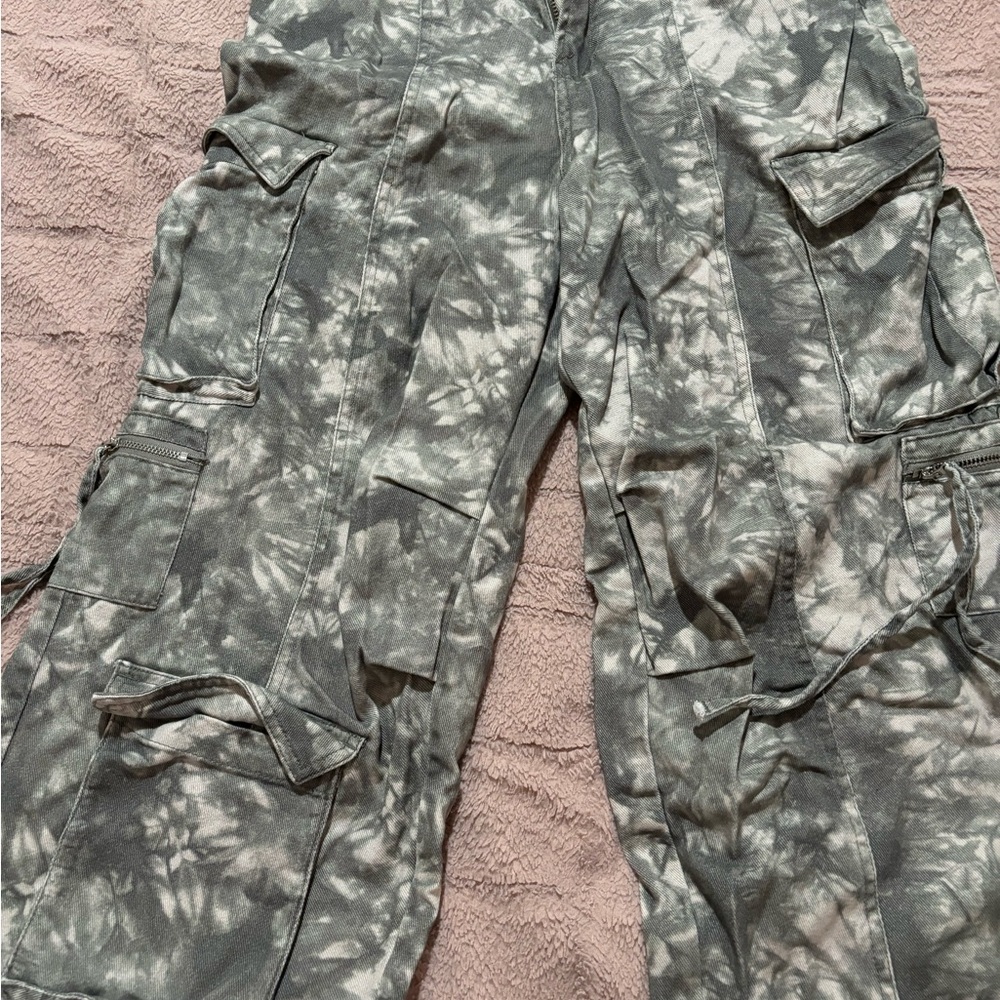 Tie-Dye Cargo Pants